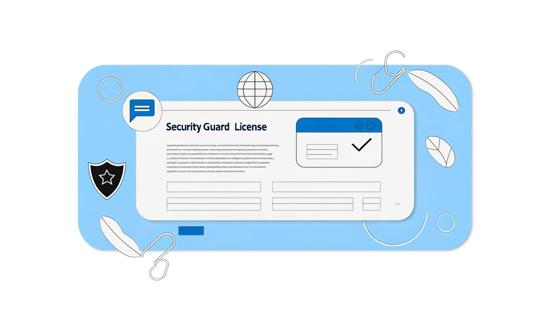 security guard license application guide